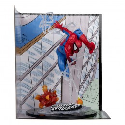 MC FARLANE MARVEL PVC STATUE SPIDER-MAN (THE AMAZING SPIDER-MAN 302) STATUE FIGURE