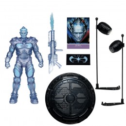 MC FARLANE DC MULTIVERSE BATMAN AND ROBIN MR. FREEZE BLACK LIGHT EDITION ACTION FIGURE