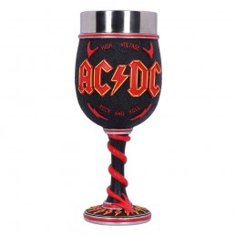 AC/DC HIGH VOLTAGE RESIN GOBLET CALICE NEMESIS NOW