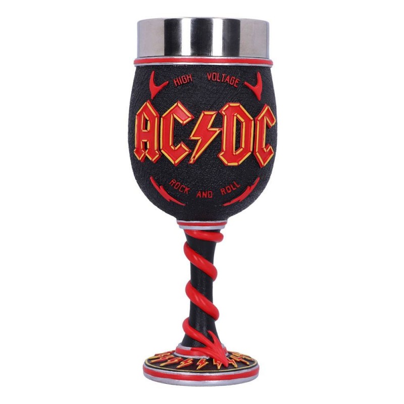 AC/DC HIGH VOLTAGE RESIN GOBLET CALICE NEMESIS NOW