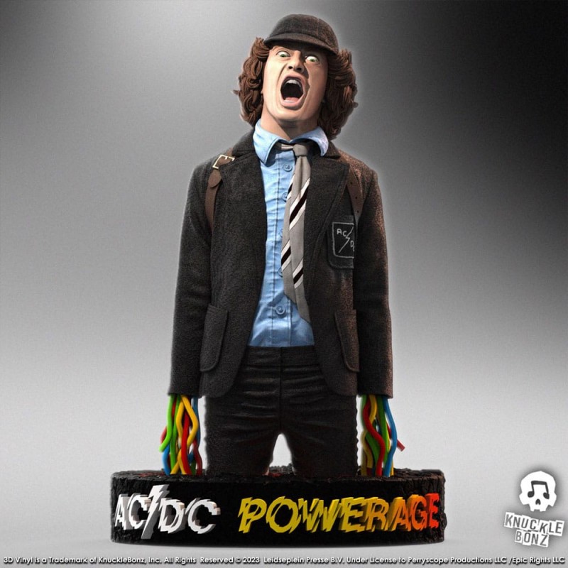 AC/DC POWERAGE 3D VINYL STATUA RESIN FIGURE KNUCKLEBONZ