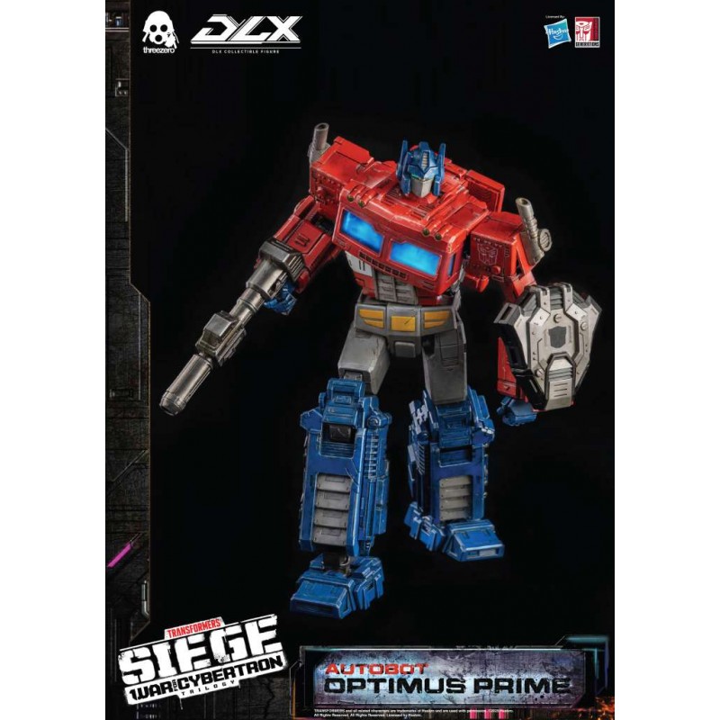 TRANSFORMERS WAR FOR CYBERTRON DLX OPTIMUS PRIME ACTION FIGURE THREEZERO