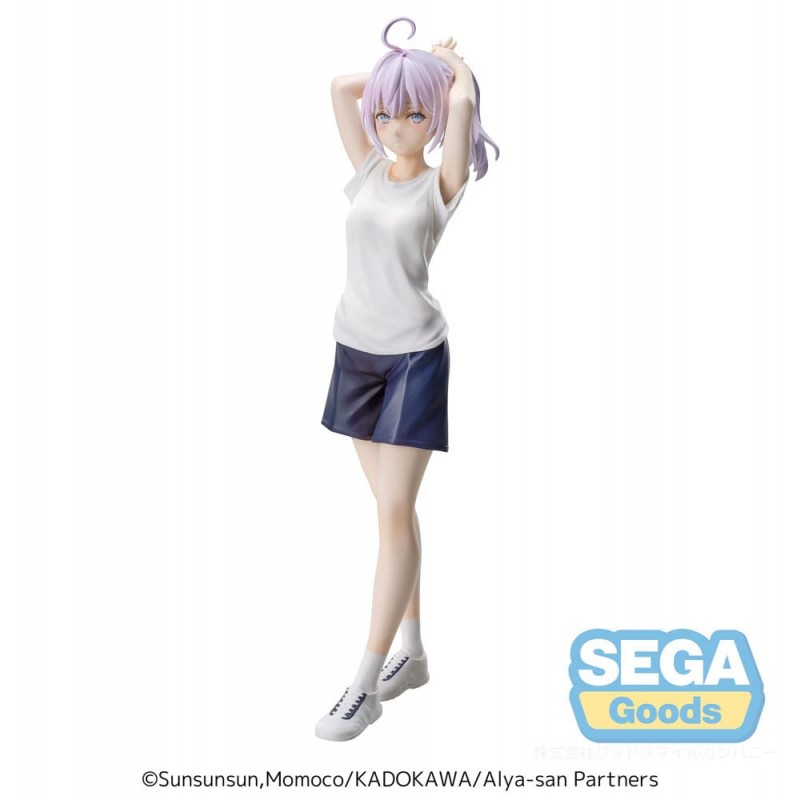 SEGA GOODS ALYA SOMETIMES HIDES HER FEELINGS IN RUSSIAN ALYA GYM CLOTHES VER. LUMINASTA FIGURE STATUE