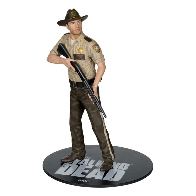 THE WALKING DEAD RICK GRIMES STATUA FIGURE 25CM MC FARLANE