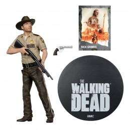 THE WALKING DEAD RICK GRIMES STATUA FIGURE 25CM MC FARLANE