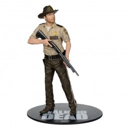 THE WALKING DEAD RICK GRIMES STATUA FIGURE 25CM MC FARLANE