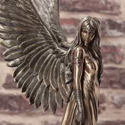 ANNE STOKES SPIRIT GUIDE BRONZE COLOR STATUA FIGURE 43CM NEMESIS NOW