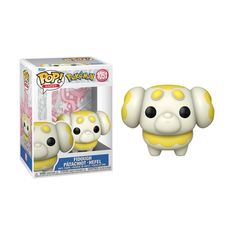 FUNKO POP! POKEMON FIDOUGH BOBBLE HEAD FIGURE FUNKO