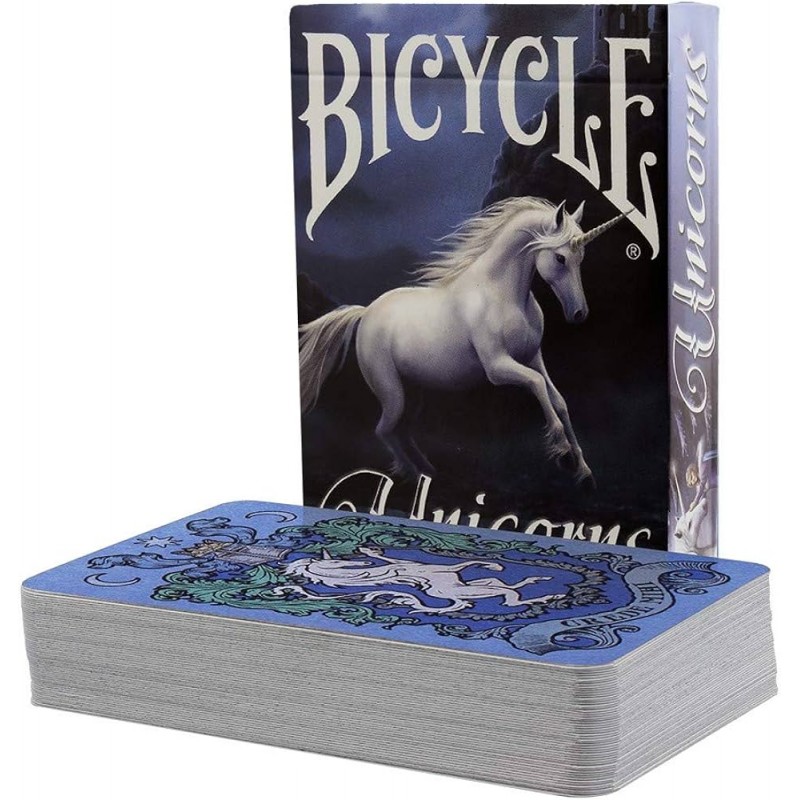 NEMESIS NOW ANNE STOKES BICYCLE UNICORNS POKER PLAYING CARDS