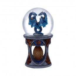 ANNE STOKES DRAGON HEART SNOW GLOBE FIGURE PALLA DI NEVE NEMESIS NOW