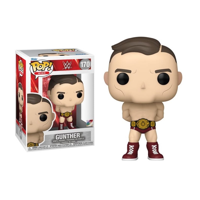 FUNKO POP! WWE GUNTHER BOBBLE HEAD FIGURE FUNKO