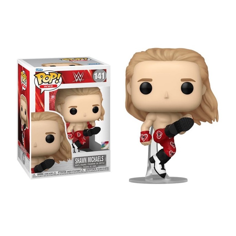 FUNKO POP! WWE SHAWN MICHAELS BOBBLE HEAD FIGURE FUNKO