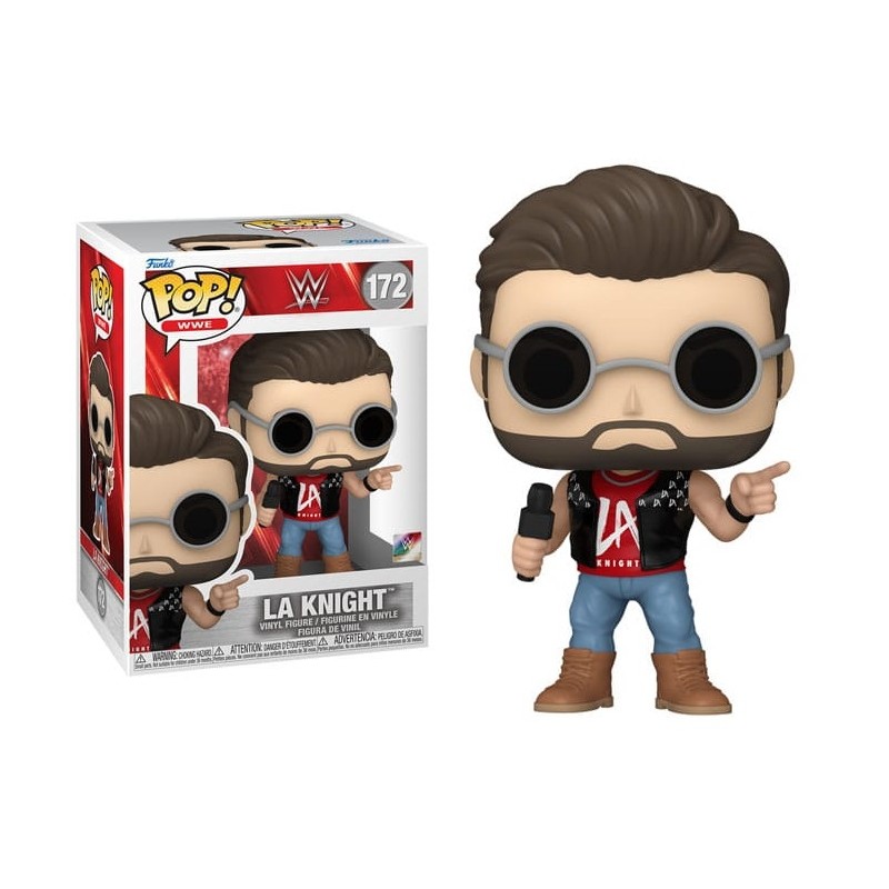 FUNKO POP! WWE LA KNIGHT BOBBLE HEAD FIGURE FUNKO