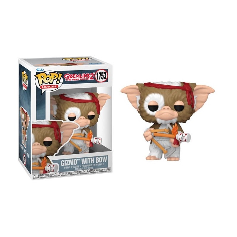 FUNKO POP! GREMLINS GIZMO WITH BOW BOBBLE HEAD FIGURE FUNKO