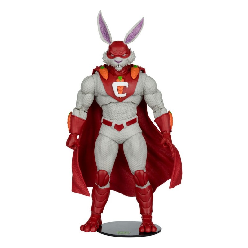 MC FARLANE DC MULTIVERSE CAPTAIN CARROT GLOWING ACTION FIGURE