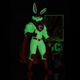 MC FARLANE DC MULTIVERSE CAPTAIN CARROT GLOWING ACTION FIGURE