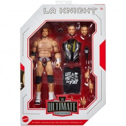 WWE SUPERSTARS LA KNIGHT ULTIMATE EDITION ACTION FIGURE MATTEL