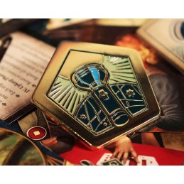 FANATTIK ARKHAM HORROR LEAD INVESTIGATOR PIN BADGE REPLICA