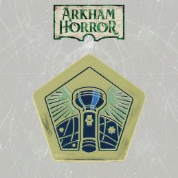 ARKHAM HORROR LEAD INVESTIGATOR PIN BADGE REPLICA SPILLA DISTINTIVO FANATTIK