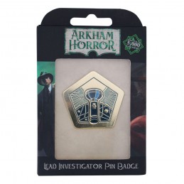 ARKHAM HORROR LEAD INVESTIGATOR PIN BADGE REPLICA SPILLA DISTINTIVO FANATTIK