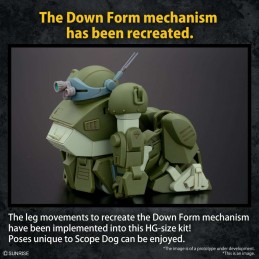 HIGH GRADE HG ARMORED TROOPER VOTOMS ATM-09-ST SCOPEDOG MODEL KIT ACTION FIGURE BANDAI