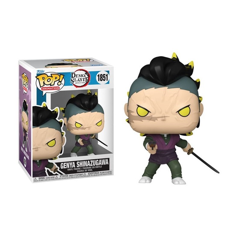 FUNKO FUNKO POP! ANIMATION DEMON SLAYER GENYA SHINAZUGAWA BOBBLE HEAD