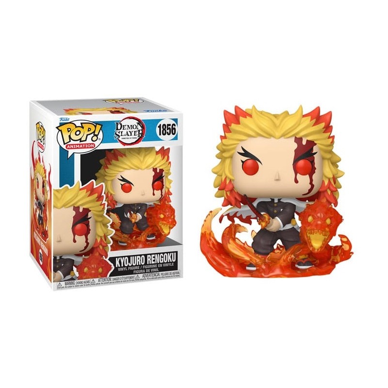 FUNKO FUNKO POP! ANIMATION DEMON SLAYER KYOJURO RENGOKU EXCLUSIVE BOBBLE HEAD