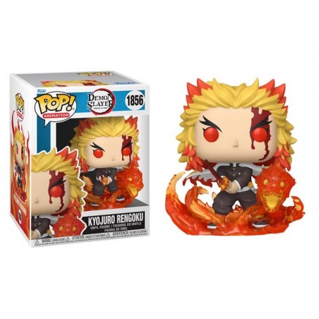 FUNKO POP! ANIMATION DEMON SLAYER KYOJURO RENGOKU EXCLUSIVE BOBBLE HEAD