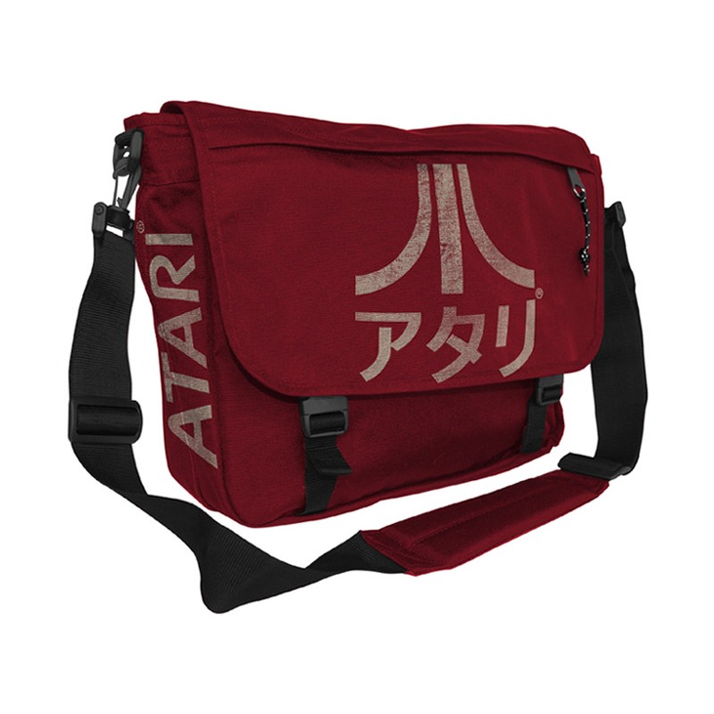 ATARI JAPANESE LOGO MESSENGER BAG BORSA TRACOLLA DIFUZED