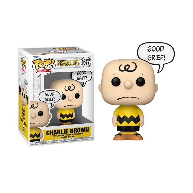 FUNKO POP! PEANUTS CHARLIE BROWN BOBBLE HEAD FIGURE FUNKO