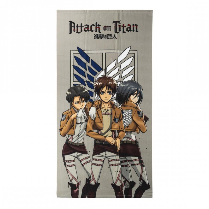 CERDA ATTACK ON TITAN TOWEL 140X70CM