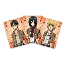 L'ATTACCO DEI GIGANTI POKER PLAYING CARDS MAZZO CARTE DA GIOCO SAKAMI MERCHANDISE