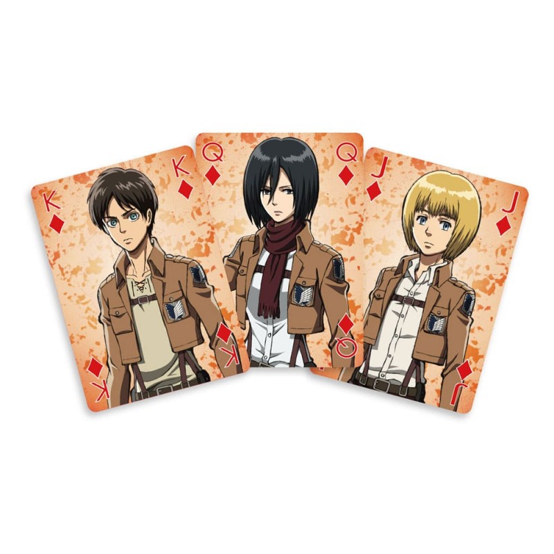 SAKAMI MERCHANDISE ATTACK ON TITAN POKER PLAYING CARDS