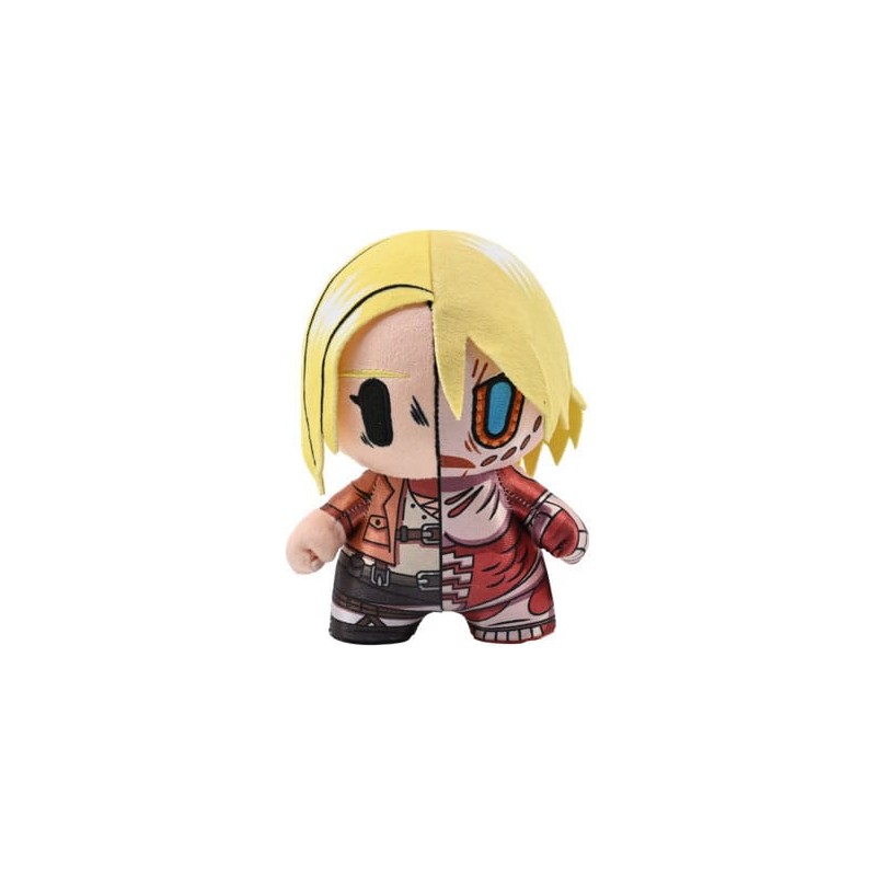 L'ATTACCO DEI GIGANTI DZNR ANNIE LEONHART TITAN EDITION PUPAZZO PELUCHE FIGURE YUME TOYS