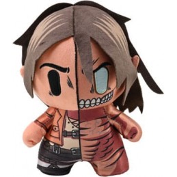 L'ATTACCO DEI GIGANTI DZNR EREN YEAGER TITAN EDITION PUPAZZO PELUCHE FIGURE YUME TOYS