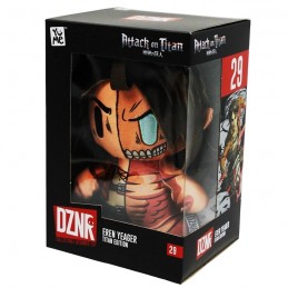 L'ATTACCO DEI GIGANTI DZNR EREN YEAGER TITAN EDITION PUPAZZO PELUCHE FIGURE YUME TOYS