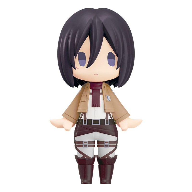 L'ATTACCO DEI GIGANTI HELLO! MIKASA ACKERMAN ACTION FIGURE GOOD SMILE COMPANY