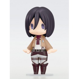 L'ATTACCO DEI GIGANTI HELLO! MIKASA ACKERMAN ACTION FIGURE GOOD SMILE COMPANY