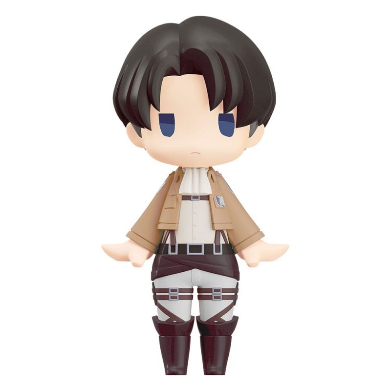 GOOD SMILE COMPANY ATTACK ON TITAN HELLO! LEVI ACTION FIGURE