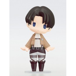 GOOD SMILE COMPANY ATTACK ON TITAN HELLO! LEVI ACTION FIGURE