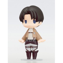 GOOD SMILE COMPANY ATTACK ON TITAN HELLO! LEVI ACTION FIGURE