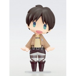 L'ATTACCO DEI GIGANTI HELLO! EREN YEAGER ACTION FIGURE GOOD SMILE COMPANY