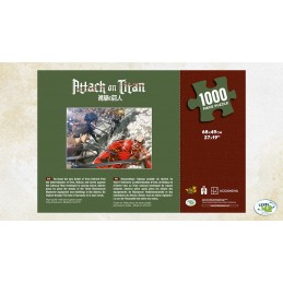 L'ATTACCO DEI GIGANTI 1000 PEZZI PUZZLE 68X49CM DO NOT PANIC GAMES