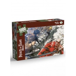 L'ATTACCO DEI GIGANTI 1000 PEZZI PUZZLE 68X49CM DO NOT PANIC GAMES