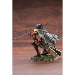 L'ATTACCO DEI GIGANTI LEVI FORTITUDE VER. ARTFXJ STATUA FIGURE KOTOBUKIYA