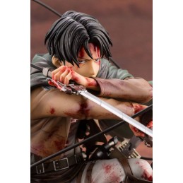 L'ATTACCO DEI GIGANTI LEVI FORTITUDE VER. ARTFXJ STATUA FIGURE KOTOBUKIYA