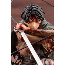 L'ATTACCO DEI GIGANTI LEVI FORTITUDE VER. ARTFXJ STATUA FIGURE KOTOBUKIYA