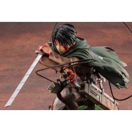 L'ATTACCO DEI GIGANTI LEVI FORTITUDE VER. ARTFXJ STATUA FIGURE KOTOBUKIYA