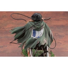 L'ATTACCO DEI GIGANTI LEVI FORTITUDE VER. ARTFXJ STATUA FIGURE KOTOBUKIYA