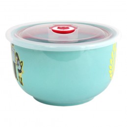 JUST FUNKY MY HERO ACADEMIA UA SOUP BOWL WITH LID AND HANDLE